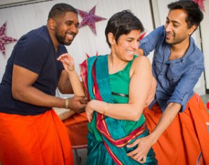 Rehearsals for The Husbands - Kali Theatre and Pentabus Theatre